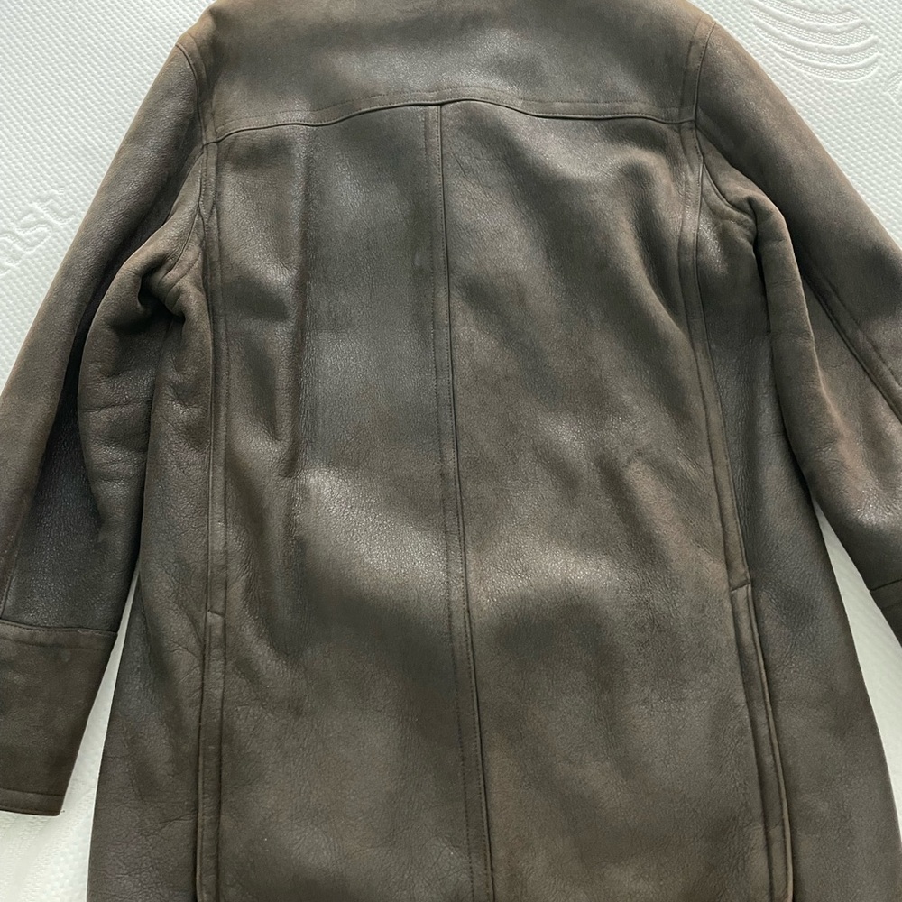Suede winter jacket. - Picture 5 of 5